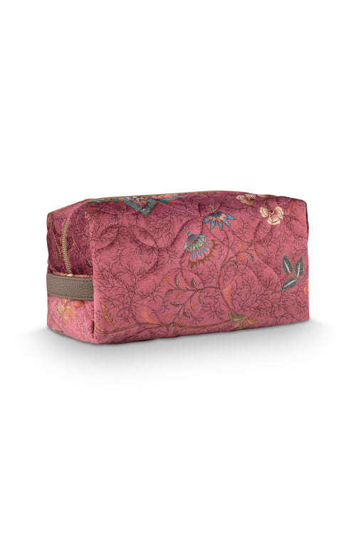 Pip Studio Coco Cosmetic Bag Medium Mumbai Morning Dames - Roze - 21,5x10x10,5 cm