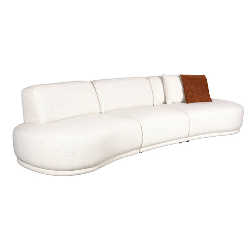 Zuiver Island 4-zitsbank Off-White - Off White