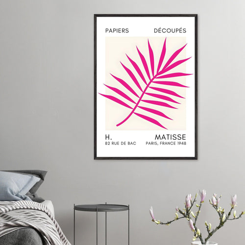 Artfulprints Poster Matisse – Floral reef pink   - 30x40 cm - Roze