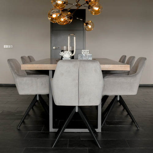 Kick draaistoel Tom - Goud - vtwonen shop