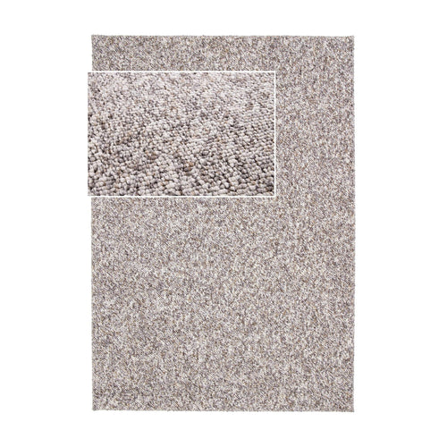 AFK Living vloerkleed Sandstone - wasbaar - grijs - 120 x 170 cm