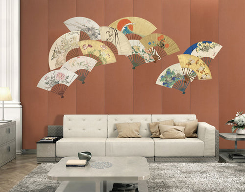 Sanders & Sanders fotobehang oosters motief terracotta - 424 x 280 cm - 640814