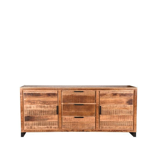 LABEL51 Dressoir Glasgow - Naturel Mangohout - 190x45x85cm - vtwonen shop