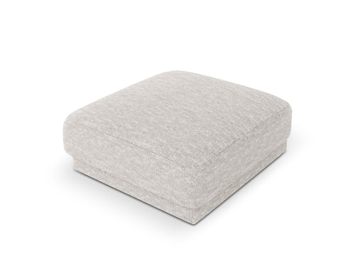 Micadoni - Poef "Miley" structurele stof geld - 90x90x40cm