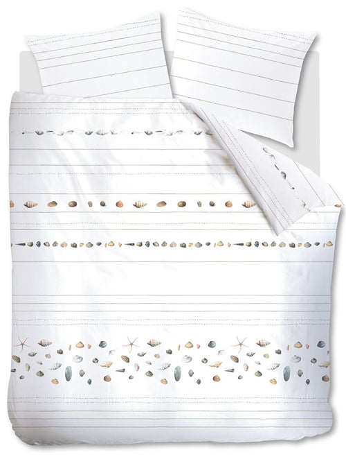 Marjolein Bastin dekbedovertrek Beach - 240x200/220 cm - naturel