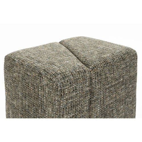Housecraft Living Dance Poef Vierkant Groen
