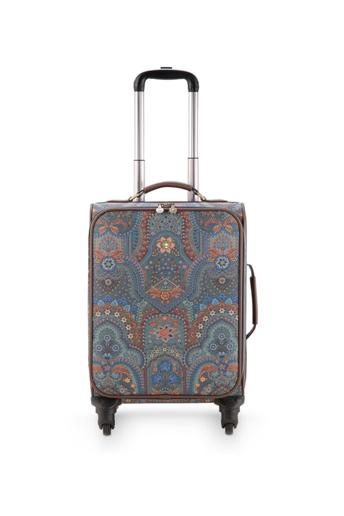 Pip Studio - Tosca Trolley Dames - Jabali - Blauw - 35x22x47cm - vtwonen shop
