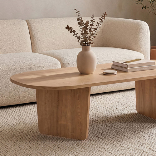 Calicosy - AMELIA Tafel - Licht hout - 130x65x40 cm