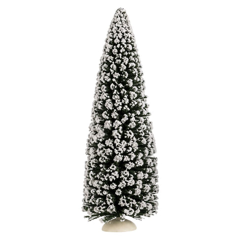 Luville Evergreen Kerstdorp Miniatuur Bomen Set van 12 Stuks - Besneeuwde Dennenbomen als Kerstversiering Decoratie Binnen - Kerst Decoratie voor
