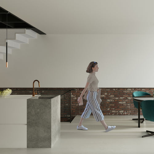 Sollux Lighting Hanglamp MOZAICA 3L zwart/koper - 30x5x90cm