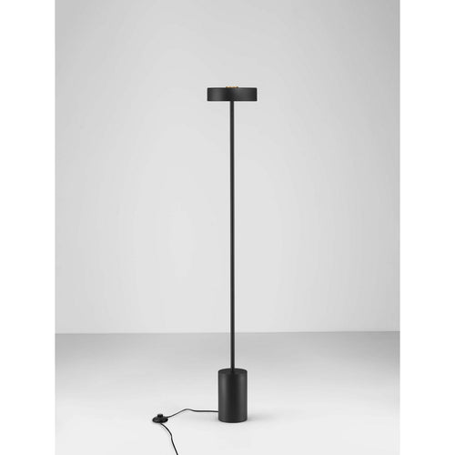 Nova Luce THEA Geïntegreerde LED-vloerlamp Sandy Black LED 17W 929lm 3000K Aan/uit-schakelaar