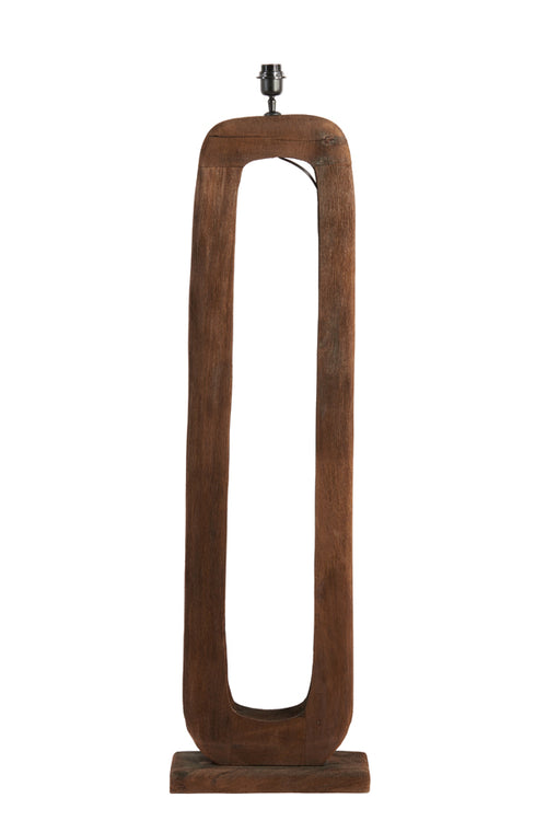 Light & Living vloerlamp KELAFO - 38x12x125cm - bruin - vtwonen shop