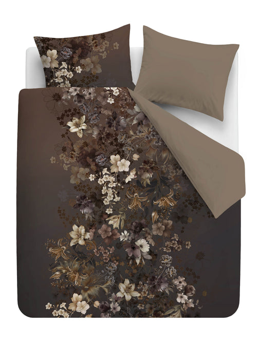 Kardol Dekbedovertrek Velutini - 260 x 200/220 cm - Bruin
