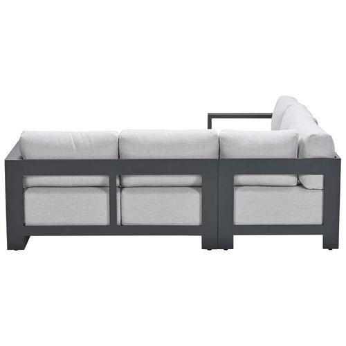 Garden Impressions loungebank Malakka donker grijs 3-delig - vtwonen shop