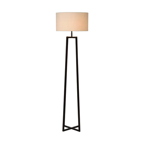 Atmooz vloerlamp Potsdam - zwart - Ø 46 x H 168 cm - E27