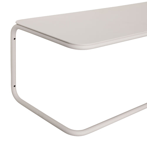 Hübsch plank Welcome - ijzer - 61x26xh22cm