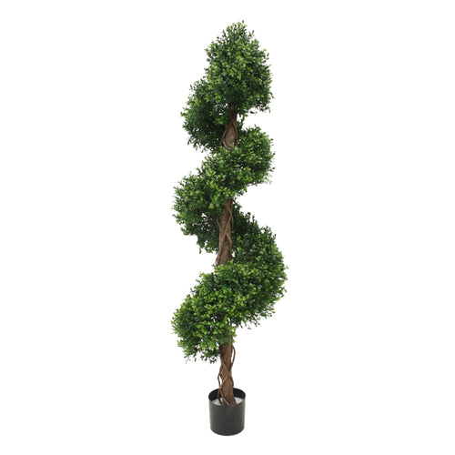 Maxifleur Buxus deluxe spiraal kunstplant 170cm - UV bestendig