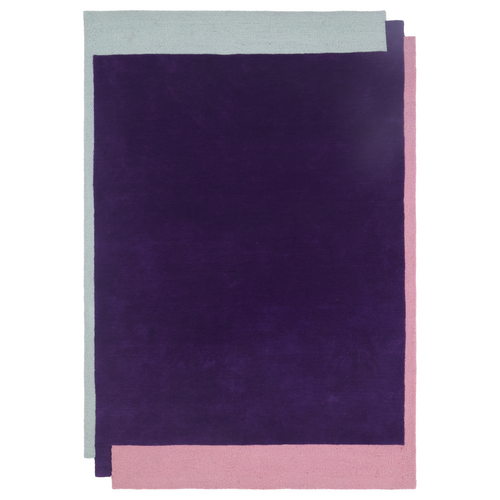 Vloerkleed Finarte Arkki Wool Rug Plum 200x300 cm - vtwonen shop