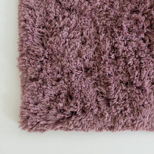 Hoogpolig vloerkleed Pilo Darkpink Polyester Interieur05
