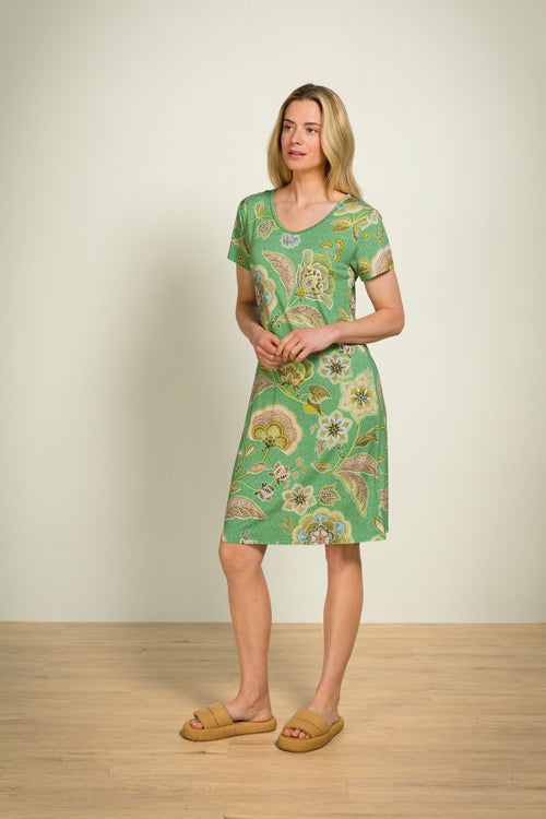 Pip Studio - Djoy Nachthemd - Dames - Matata - Groen - XXL