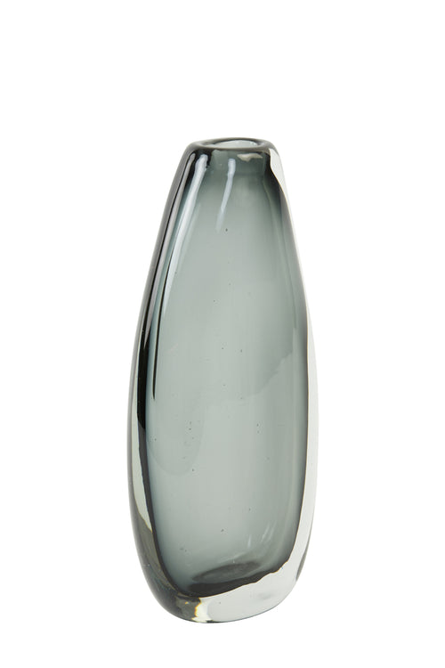 Light & Living vaas CALLA - 17x8x31.5cm - grijs