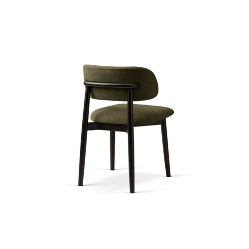 Set van 2 stoelen Evan chenille lichtgroen - 51x49.5x77cm