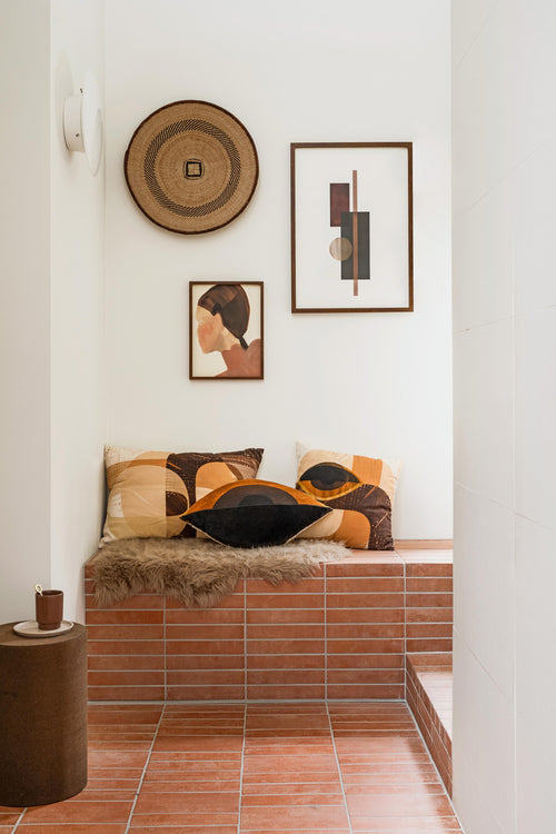 vtwonen fotolijst - hangend - bruin - hout - 51x71x3cm - vtwonen shop