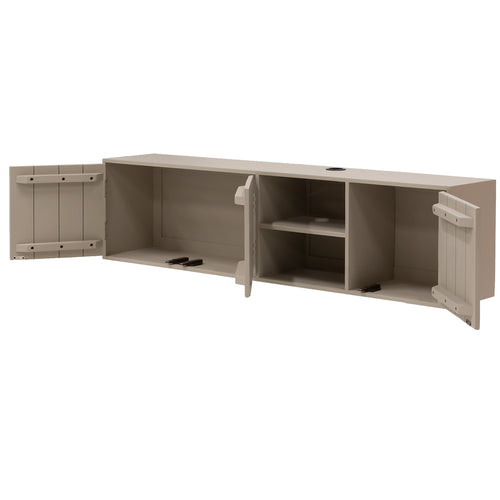 Giga Meubel Tv-Meubel Loiza - Mangohout - Taupe - 160cm - vtwonen shop