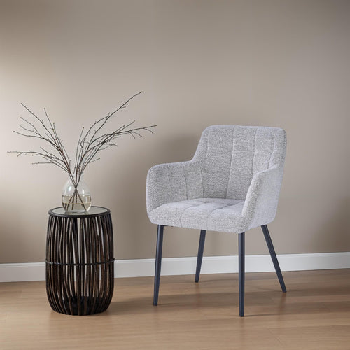 Livingfurn eetkamerstoel Bronco Toffee - beige - set van 2 - vtwonen shop