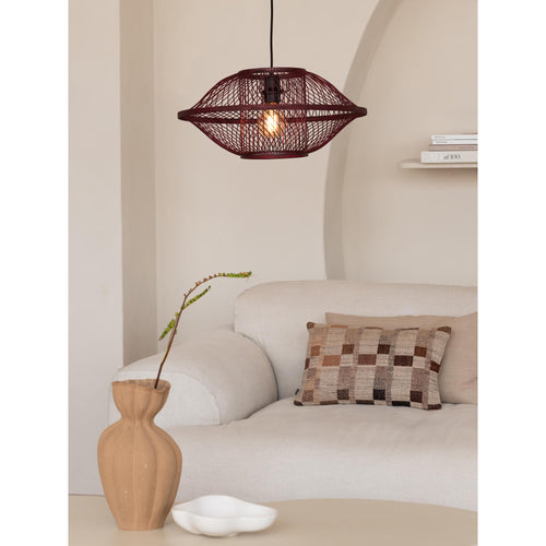 GOOD&MOJO hanglamp MAUI - rood - Ø50cm - vtwonen shop