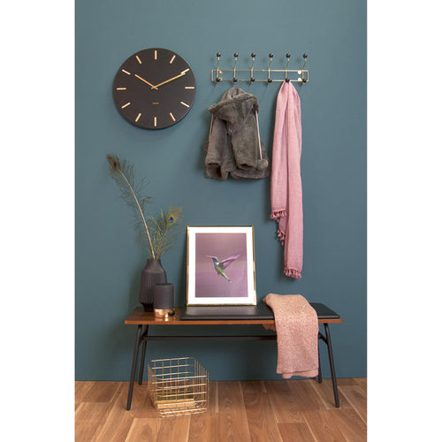 Karlsson wandklok Charm - zwart - Ø45cm - vtwonen shop