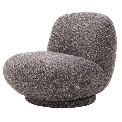 DÉJA Living Fauteuil Léa - Stof/Metaal - Taupe