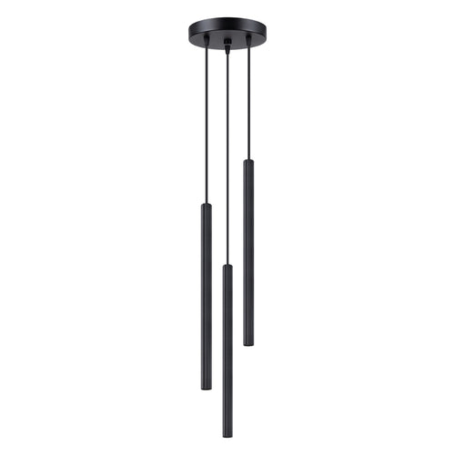Sollux Lighting Hanglamp ARCHE 3P zwart - 20x20x120cm