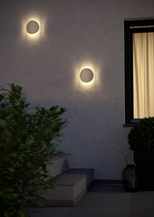EGLO wandlamp buiten Briale zand
