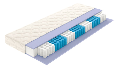 Vitality Pur - Flex Comfort Matras - 7-zone pocketvering & HR koudschuim - 90x200cm