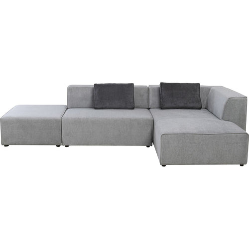 Kare Design Hoekbank Infinity rechts grijs