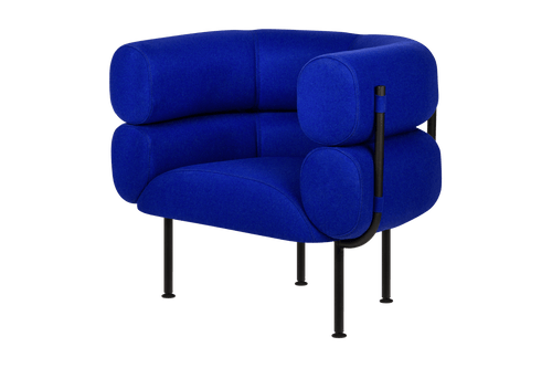 noo.ma UBI Fauteuil - Blueberry Pie Wool - vtwonen shop