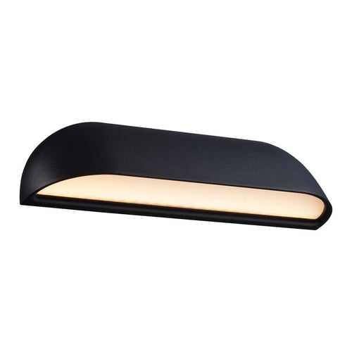 Nordlux Front Wandlamp Buiten M - LED - 3000K - IP44 - Zwart - vtwonen shop