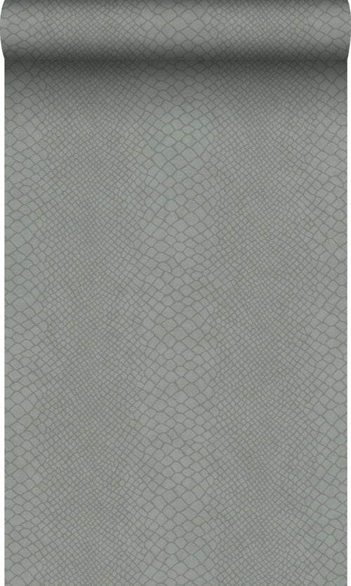 Origin Wallcoverings behang slangenprint taupe - 0,53 x 10,05 m - 347769 - vtwonen shop