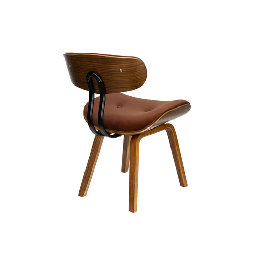 Dutchbone Blackwood Eetkamerstoel Walnootkleur/ Bruin