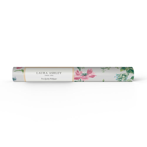 Laura Ashley Behang Poppy Meadow (Paars) 10mx52cm
