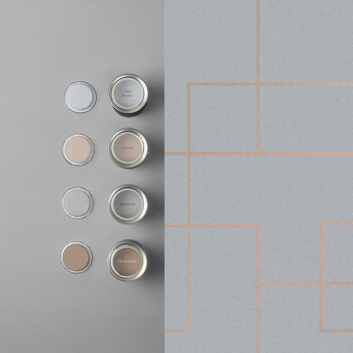 Graham & Brown Vliesbehang - Primo Grey - 10mx52cm - vtwonen shop