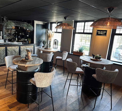 Kick barkruk Bo - Champagne - vtwonen shop