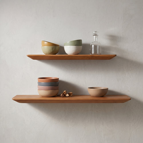 Raw materials wandplank Craftsman - teakhout - 90 cm