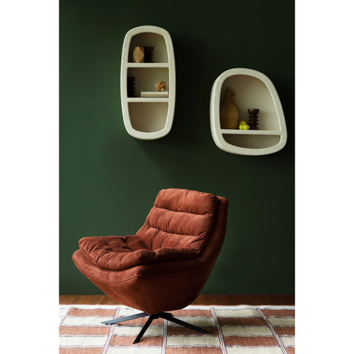 Dutchbone Veda Wandkast 2 Planken Gerecycled marmer Beige - vtwonen shop