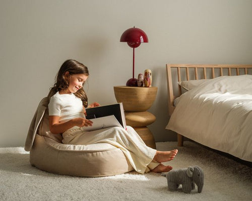 Wigiwama Konijn Zitzak - Beige - vtwonen shop