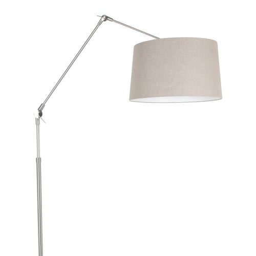 Steinhauer vloerlamp prestige - 1 lichts - 145x 250 cm - mat chroom grijs - vtwonen shop