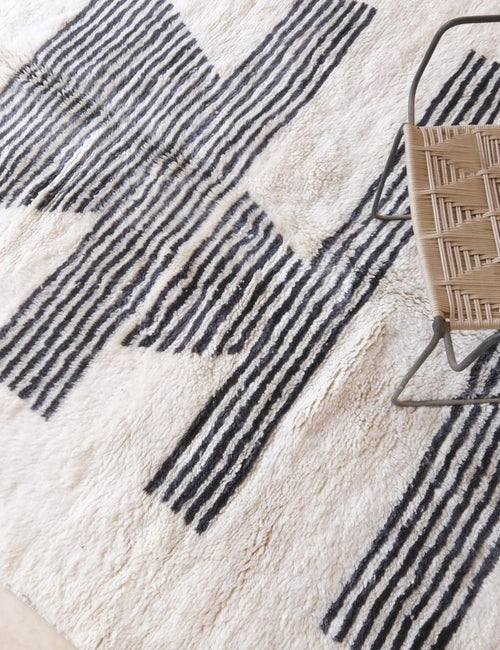 AFK Living vloerkleed Berber - handgemaakt - Wol - 207 x 306 cm - vtwonen shop