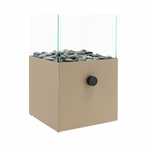 Cosi Firessfeerhaardje Cosiscoop Square - Sandy Beige - 20x20x32,5 cm - vtwonen shop