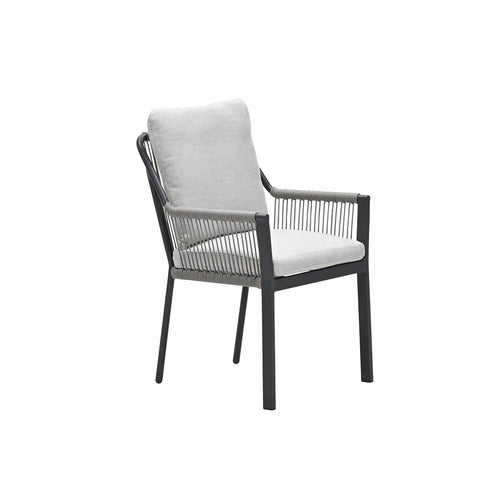 Garden Impressions tuinset Stevie - Tulli - taupe - Ø148x75 cm - 7-delig